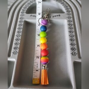 Silicone key chain ⛓️, purse charm ✨️